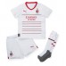 Fotbalové Dres AC Milan Olivier Giroud #9 Dětské Venkovní 2022-23 Krátký Rukáv (+ trenýrky)